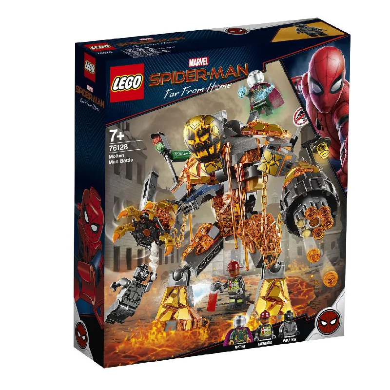 Reflecting popular cultures LEGO themesLEGO 76128 Marvel Spider-Man Molten Man Battle Reflecting popular cultures LEGO themesLEGO 76128 Marvel Spider-Man Molten Man Battle