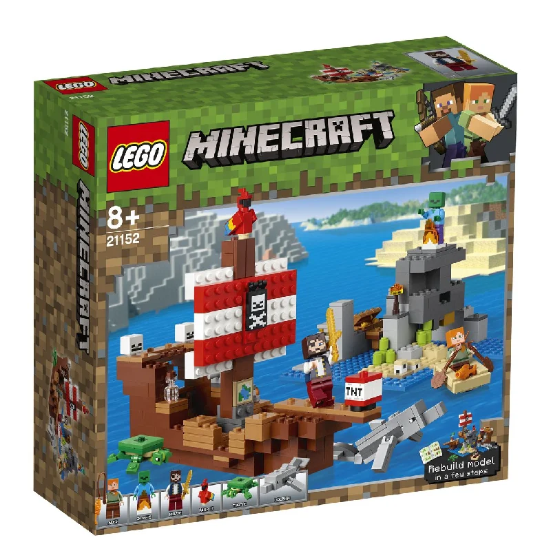 Promoting spatial awareness LEGOLEGO 21152 Minecraft The Pirate Ship Adventure
