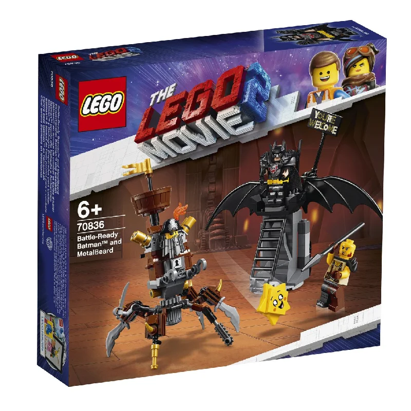 Captivating and enchanting LEGO worldsLEGO 70836 LEGO Movie 2 Battle-Ready Batman And Metalbeard Captivating and enchanting LEGO worldsLEGO 70836 LEGO Movie 2 Battle-Ready Batman And Metalbeard