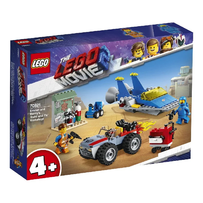Perfect for both kids and adults LEGOLEGO 70821 LEGO Movie 2 Emmet And Benny's "Build And Fix" Workshop! Perfect for both kids and adults LEGOLEGO 70821 LEGO Movie 2 Emmet And Benny's "Build And Fix" Workshop!