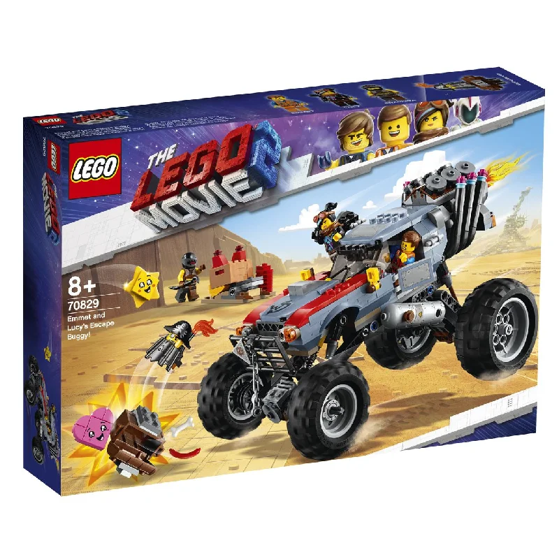 Offering hours of entertainment LEGOLEGO 70829 LEGO Movie 2 Emmet And Lucy's Escape Buggy! Offering hours of entertainment LEGOLEGO 70829 LEGO Movie 2 Emmet And Lucy's Escape Buggy!