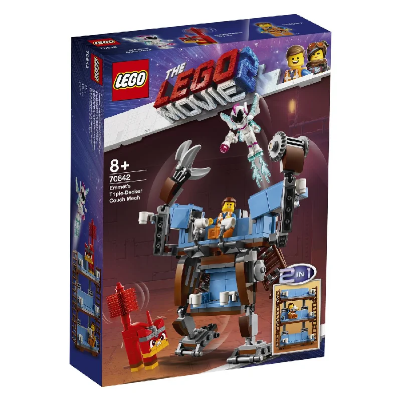 Universally loved LEGO toysLEGO 70842 LEGO Movie 2 Emmet's Triple-Decker Couch Mech