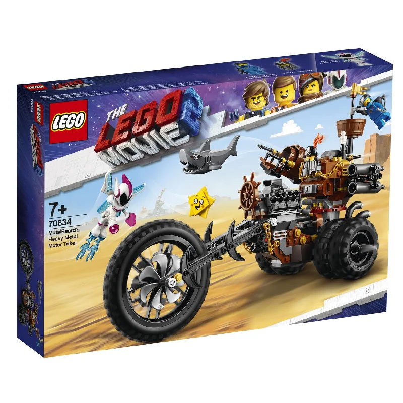 Precisely scaled LEGO miniaturesLEGO 70834 LEGO Movie 2 Metalbeard's Heavy Metal Motor Trike! Precisely scaled LEGO miniaturesLEGO 70834 LEGO Movie 2 Metalbeard's Heavy Metal Motor Trike!