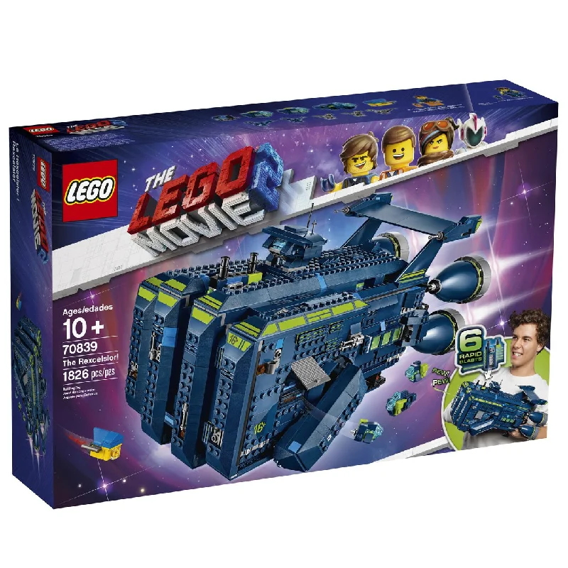 Promoting spatial awareness LEGOLEGO 70839 LEGO Movie 2 The Rexcelsior!
