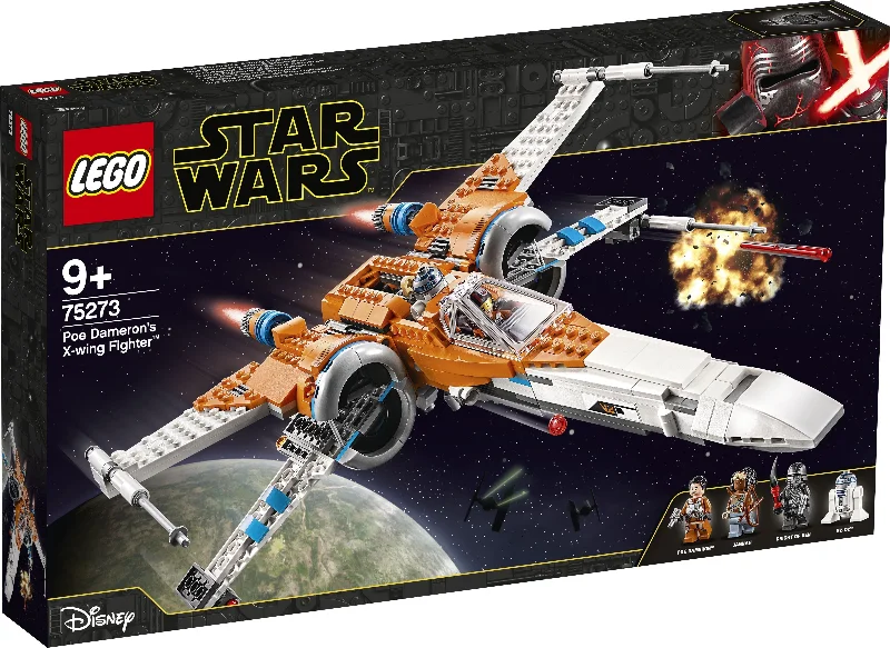Iconic and recognizable LEGO charactersLEGO 75273 Star Wars Poe Dameron's X-Wing Fighter