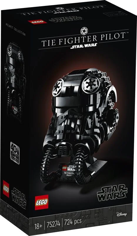 Reflecting popular cultures LEGO themesLEGO 75274 Star Wars Tie Fighter Pilot Helmet