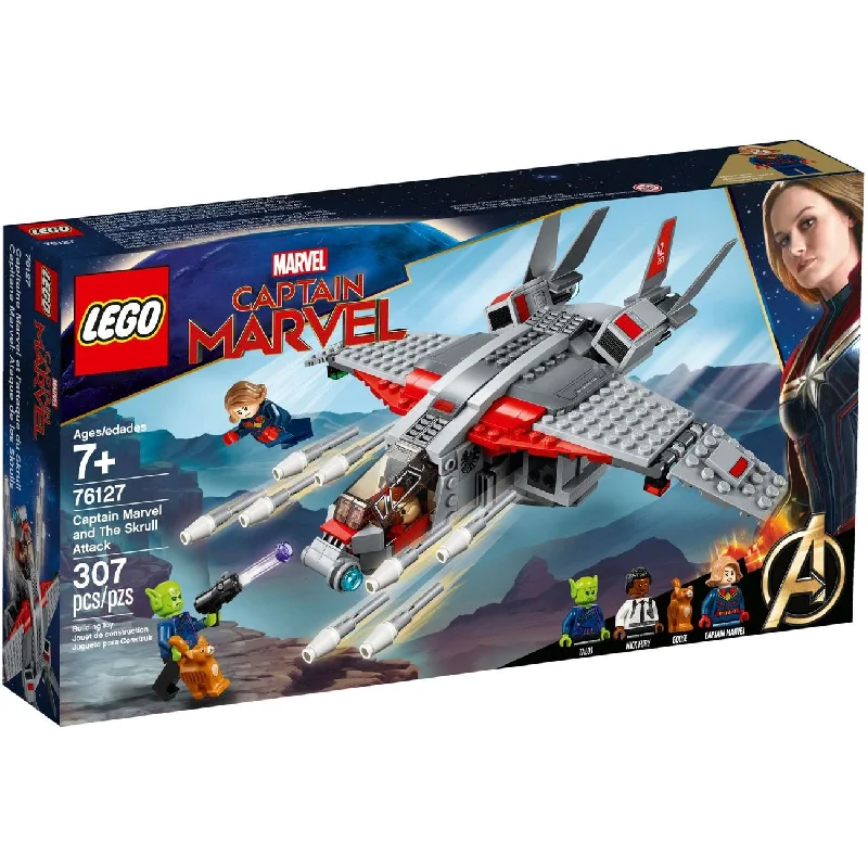 Intricate and intricate LEGO designsLEGO 76127 Super Heroes Captain Marvel And The Skrull Attack Intricate and intricate LEGO designsLEGO 76127 Super Heroes Captain Marvel And The Skrull Attack