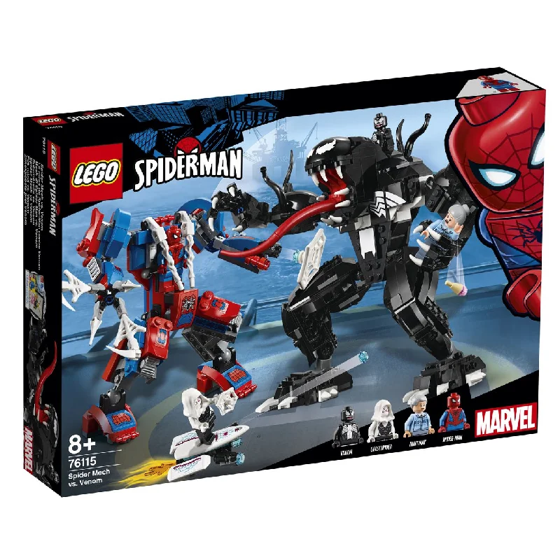 Time-honored LEGO traditionsLEGO 76115 Super Heroes Spider Mech Vs Venom
