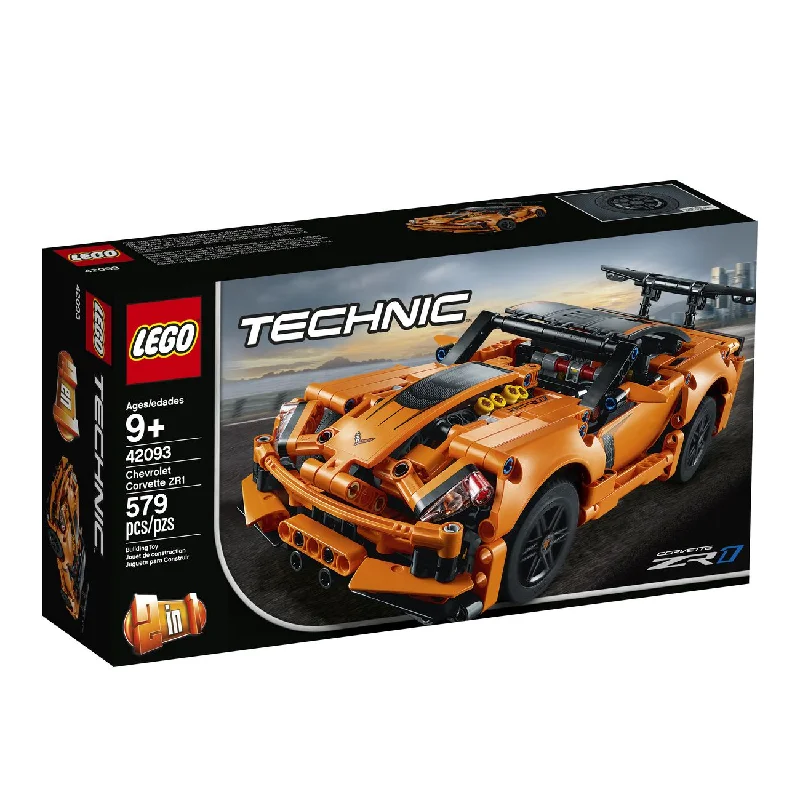 Promoting fine motor skills LEGO setsLEGO 42093 Technic Chevrolet Corvette Zr1