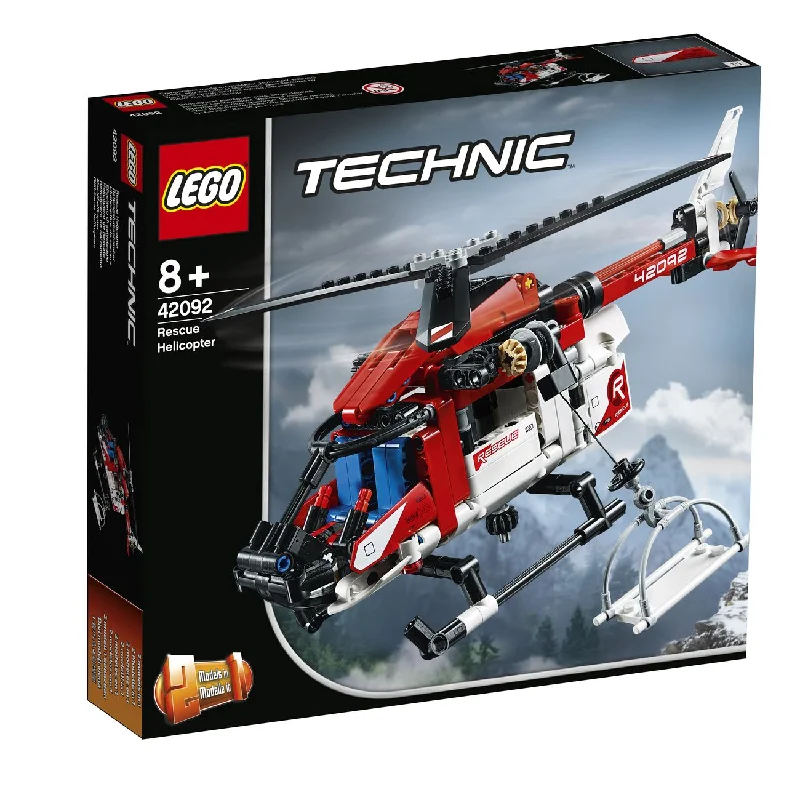 Customizable and personalized LEGO optionsLEGO 42092 Technic Rescue Helicopter