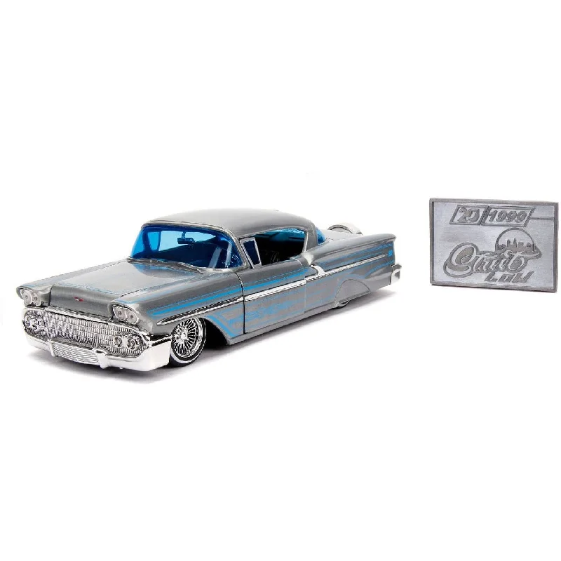 Durable toysJADA 1/24 Street Low 1958 Chevy Impala Hardtop 20th Anniversary