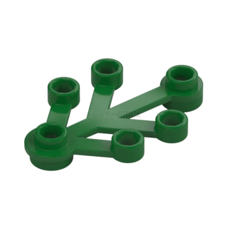 Offering interactive play LEGOLEGO Plant Leaves 4 x 3, Green [2423] 6268814