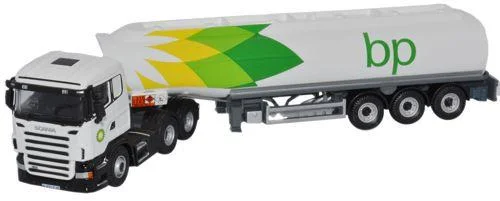 Fun toy carsOxford Diecast BP Tanker Scania - 1:76 Scale