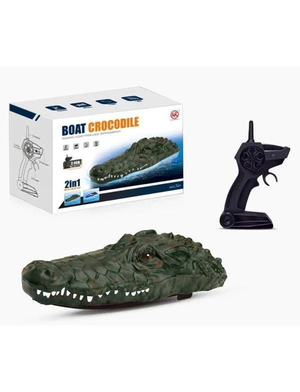 Alligator Head 2-in-1 Remote Controlled RC Speed Boat