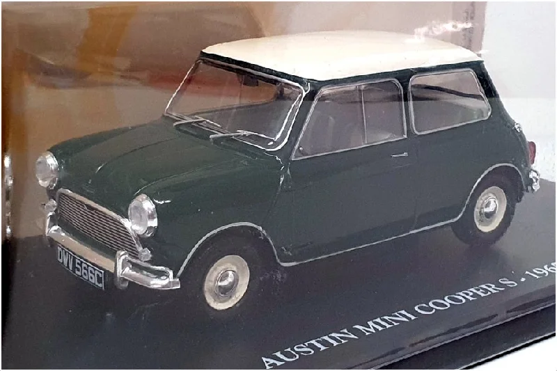 Durable toysAltaya 1/24 Scale MX5ALA0007 - 1965 Austin Mini Cooper S - Green/White