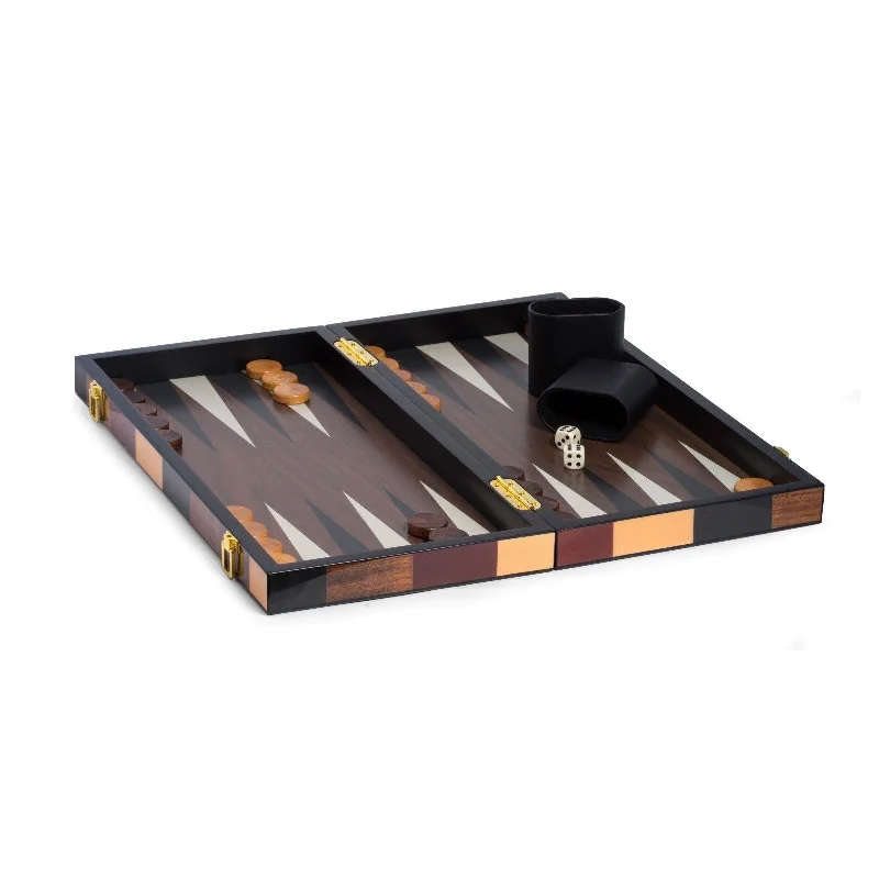 Art Deco Backgammon Set, 18"