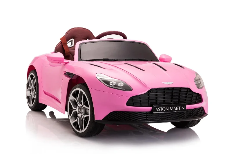 Fun toy carsAston Martin DB11 Children's electric ride on car with parental control- Pink Fun toy carsAston Martin DB11 Children's electric ride on car with parental control- Pink