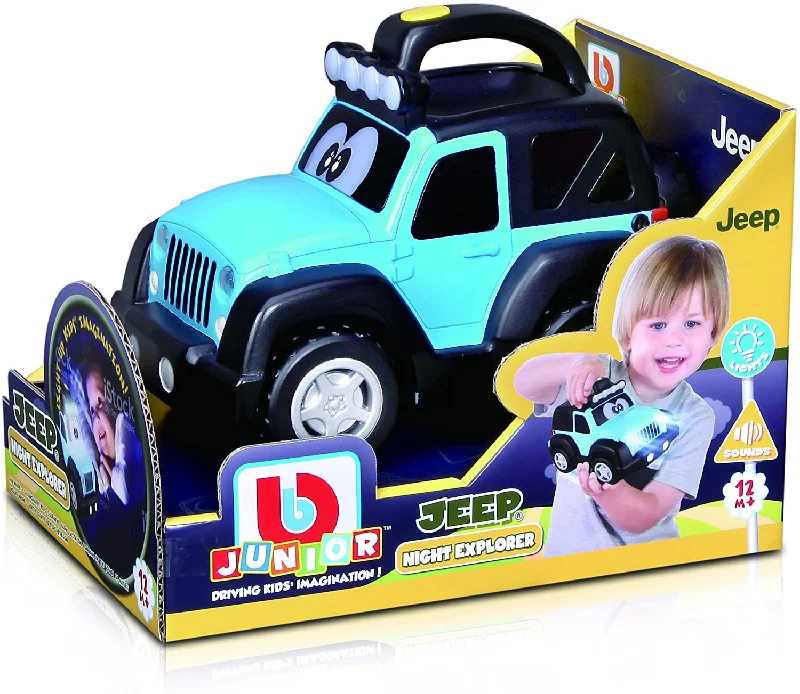 Bb Junior Jeep Night Explorer Jeep Wrangler - Blue