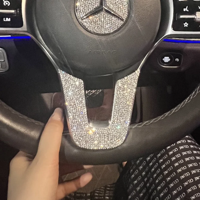 Bling Mercedes Benz Decal for Interior Decorations