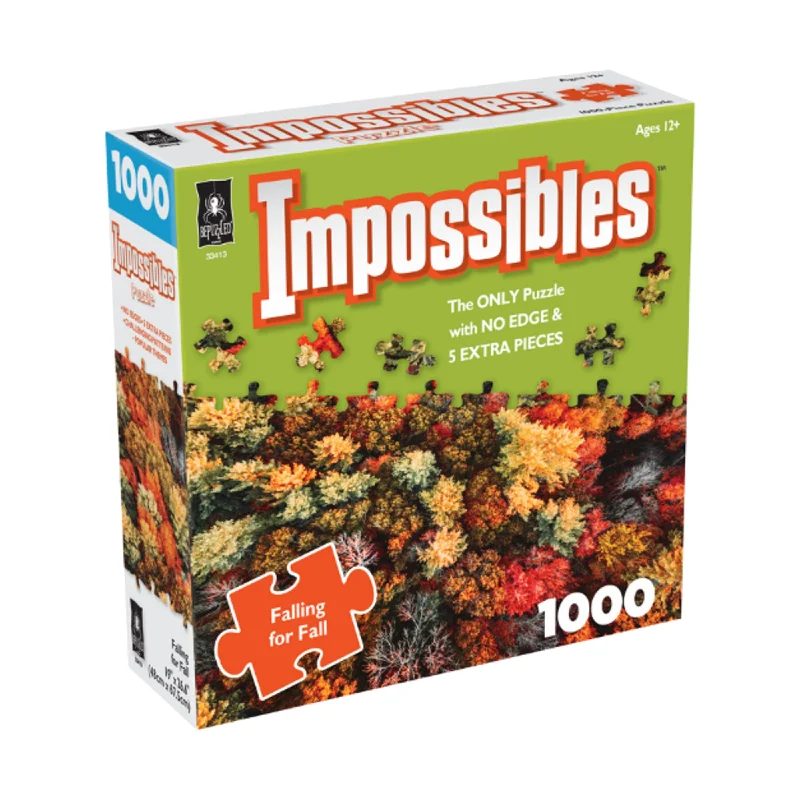 Falling For Fall 1000 Piece Impossible Puzzle