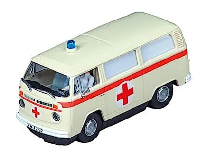 Realistic toy carsCarrera 27794 VW BUS T2b "Ambulance, Red Cross", Evolution 1/32 w/Lights NEW FOR 2024 Realistic toy carsCarrera 27794 VW BUS T2b "Ambulance, Red Cross", Evolution 1/32 w/Lights NEW FOR 2024