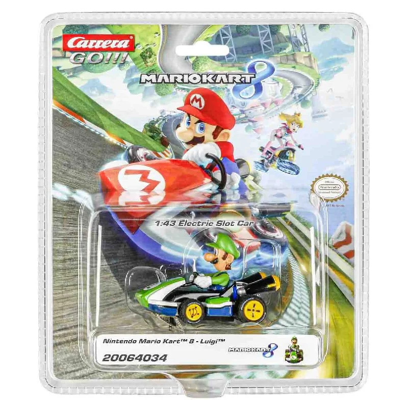 Carrera GO!!! Mario Kart 8: Luigi Electric Slot Car