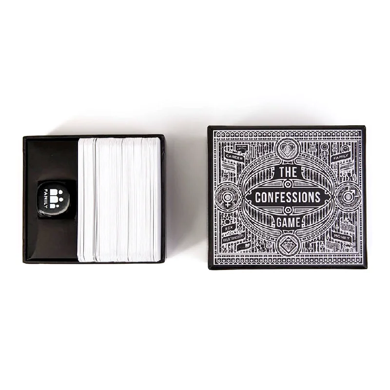 Challenging puzzles Confessions Card Game