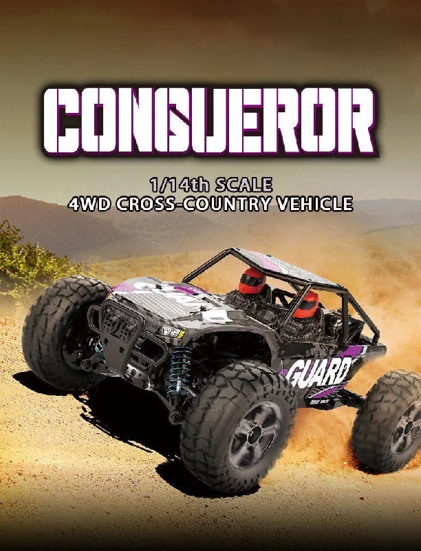 Conqueror 1:14 Scale 4x4 Climbing RC Remote Control Car