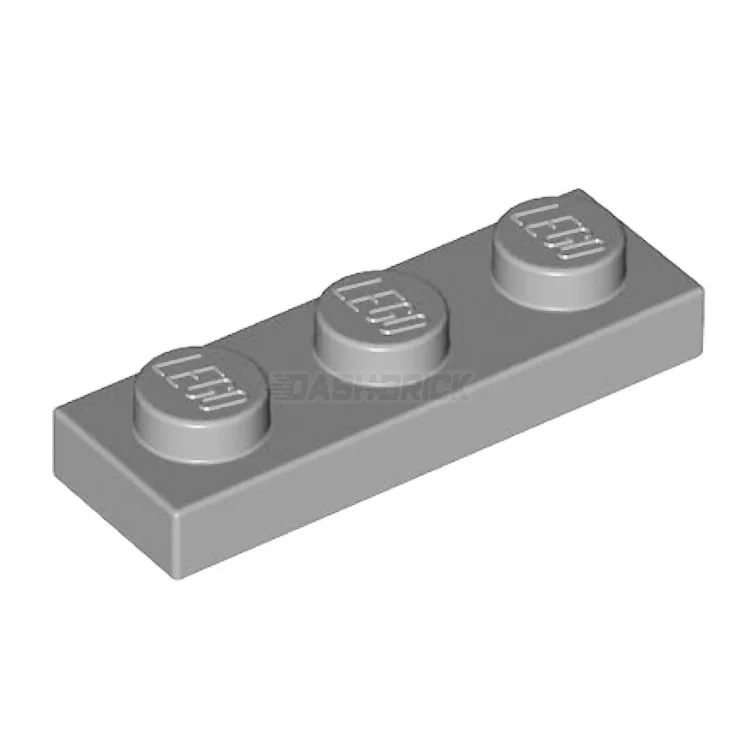 Encouraging resourcefulness LEGOLEGO Plate, 1 x 3, Light Grey [3623] 4211429