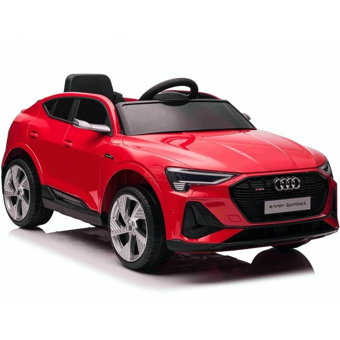 Durable toysLicensed 12V Audi e-tron Sportback Kids Ride On Jeep - Red
