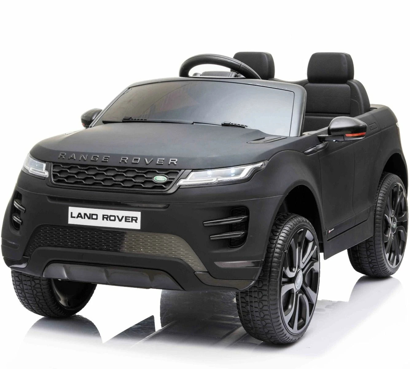 High-quality toy cars Licensed Range Rover Evoque childrens electric ride on car with parental control - Matte Black High-quality toy cars Licensed Range Rover Evoque childrens electric ride on car with parental control - Matte Black