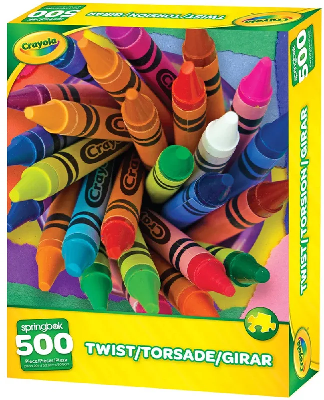 Crayola Twist 500 Piece Puzzle