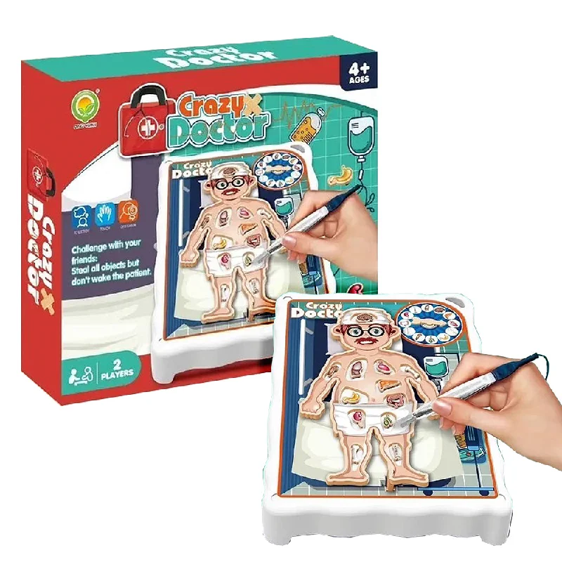 Entertaining games Crazy Doctor Emergency Room Board Game