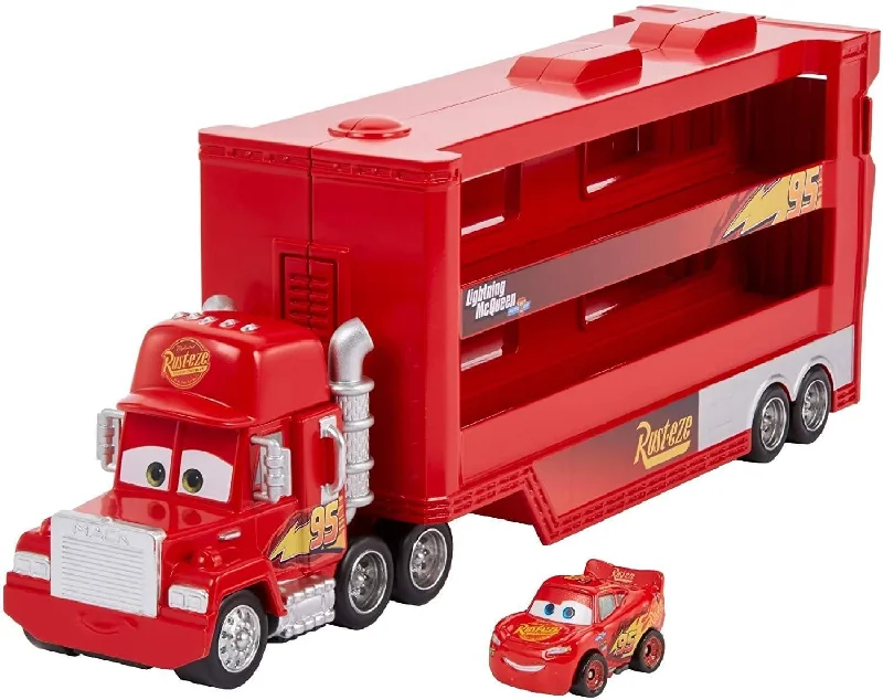 Disney and Pixar Cars Mack Minis Transporter Playset