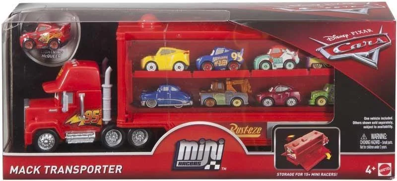 DISNEY CARS MINI RACERS MACK TRANSPORTER