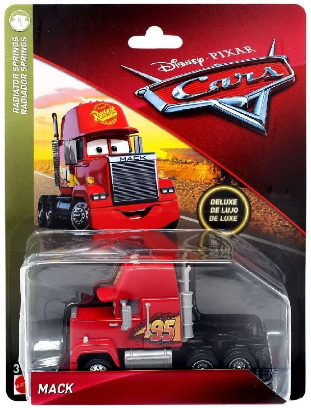 Disney Pixar Cars 3 McQueen Deluxe Oversized Mack Diecast Car