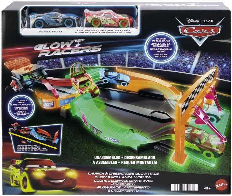 Fun toy carsDisney Pixar Cars Night Racing Track Set