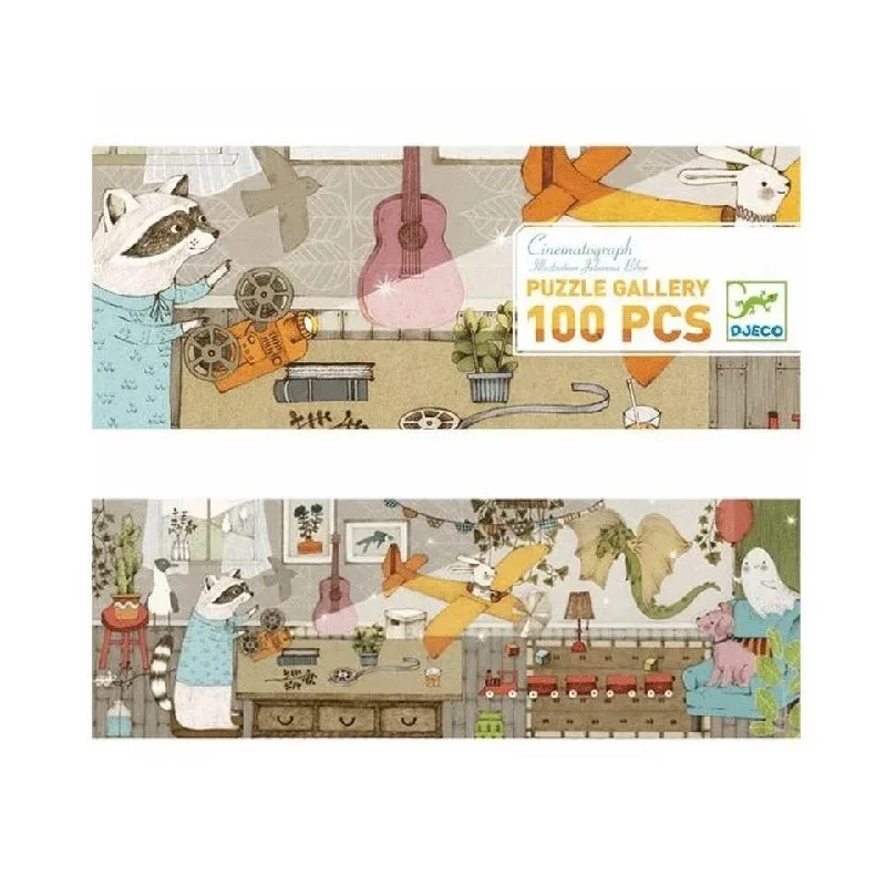 Addictive games Djeco DJ07608 100 Piece Puzzle - Cinematograph