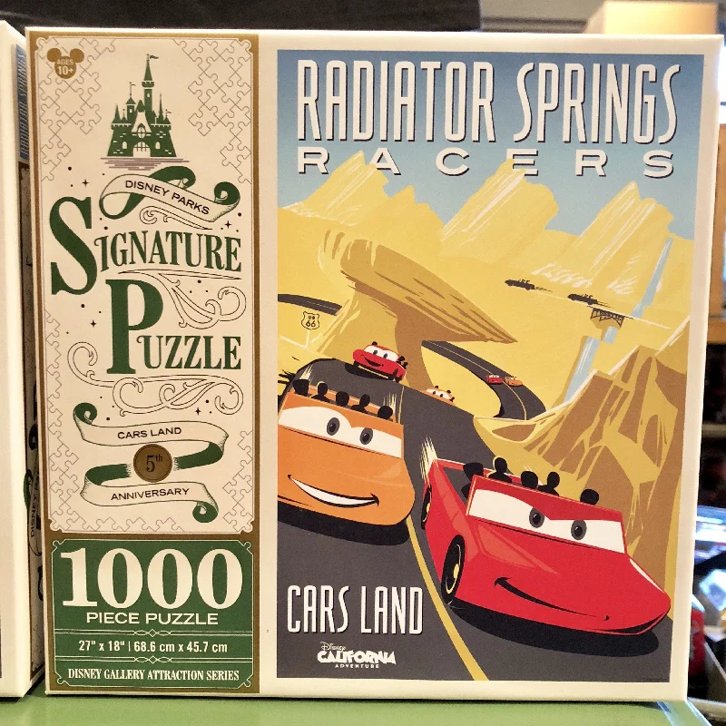 DLR - 1000 Piece Disney Parks Signature Puzzle - Cars Land 5th Anniversary