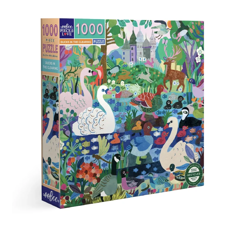 Ducks in the Clearing 1000 Piece Puzzle