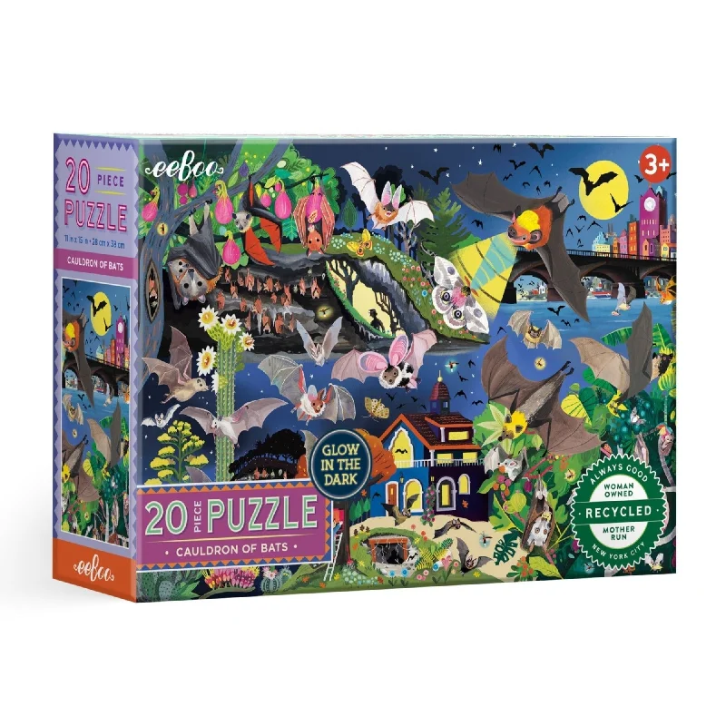 Cauldron Of Bats 20 Piece Puzzle