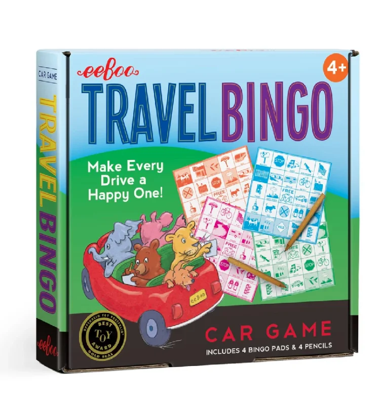 Eeboo Travel Bingo Revised