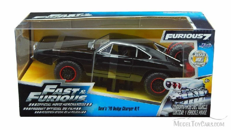 High-quality materials toys Fast and Furious Dom's Dodge 1970 Offroader - 1:24 Die-Cast High-quality materials toys Fast and Furious Dom's Dodge 1970 Offroader - 1:24 Die-Cast