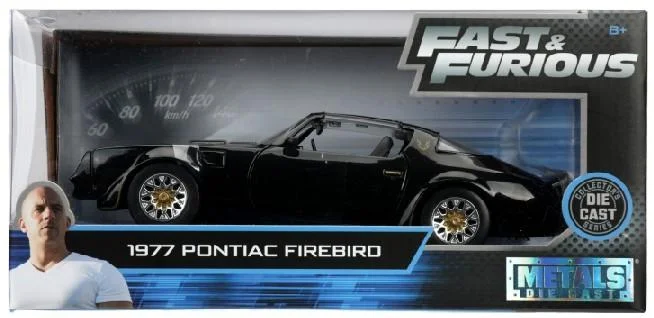 Realistic toy carsFast and Furious Pontiac Firebird 1977 Tego - 1:24 Die-Cast