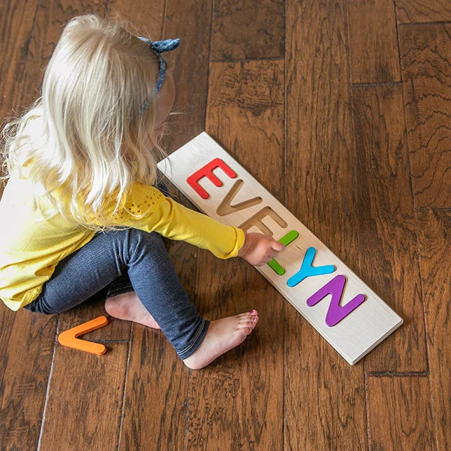 Educational games Fat Brain Personalized Wooden Puzzle