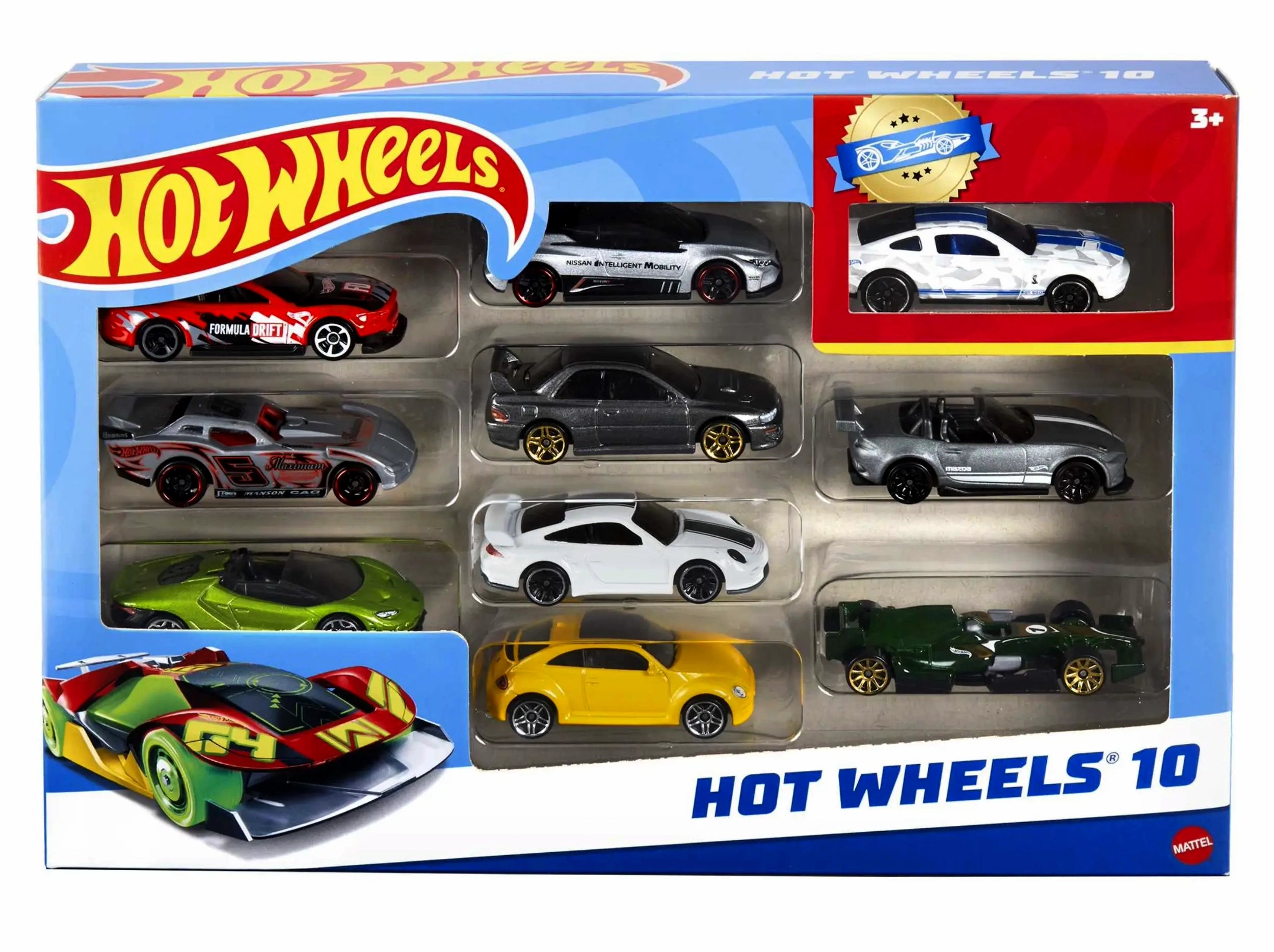 Hot Wheels 10-Car Pack Assortment