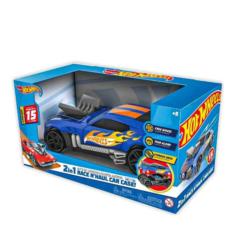 Hot Wheels 2-n-1 Race N' Haul Car Case