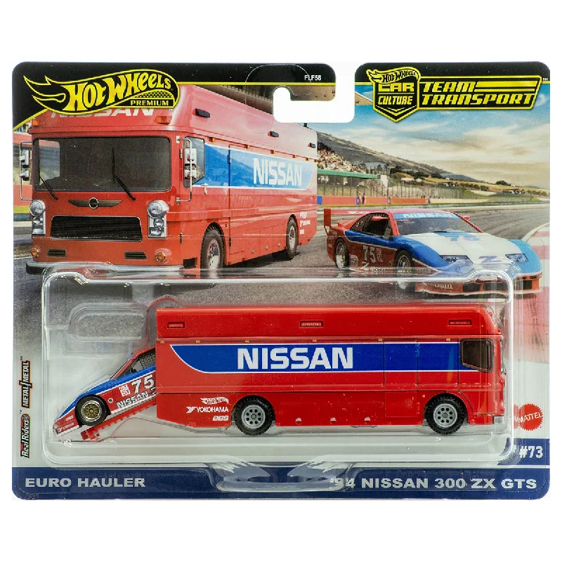 Hot Wheels Car Culture: Team Transport: Euro Hauler and '94 Nissan 300 ZX GTS