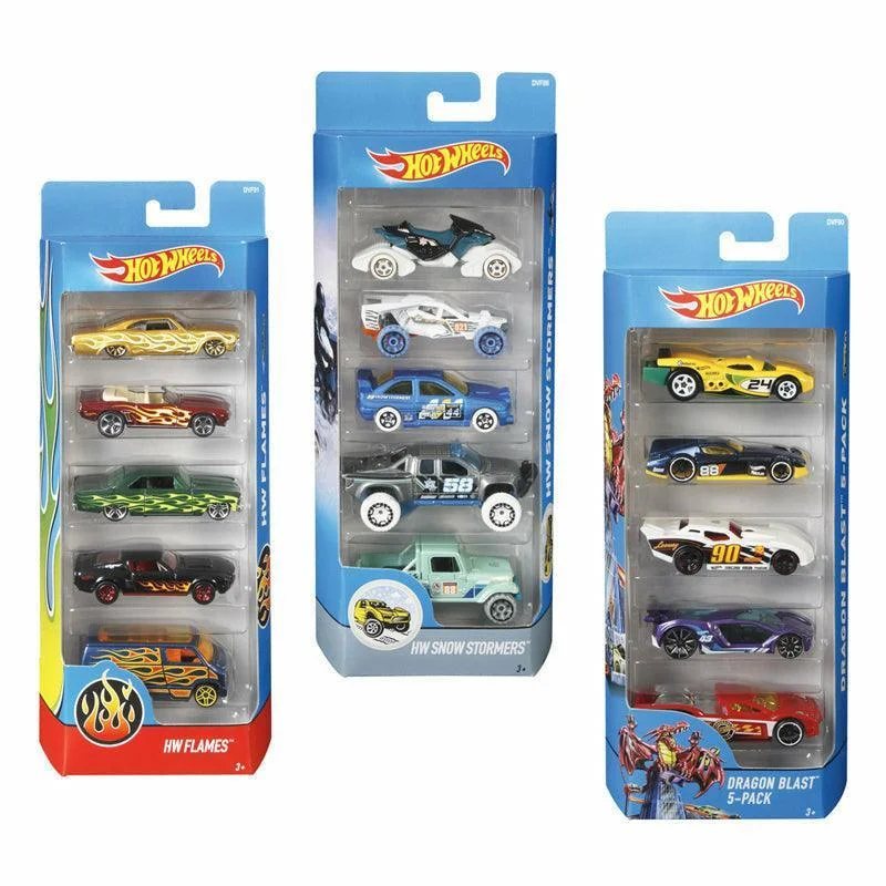 Hot Wheels Cars 5 Pack - Assorted