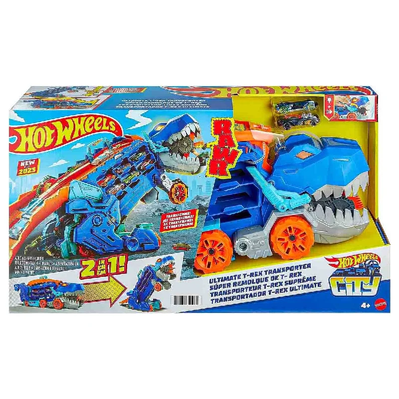 Hot Wheels City Ultimate T-Rex Transporter